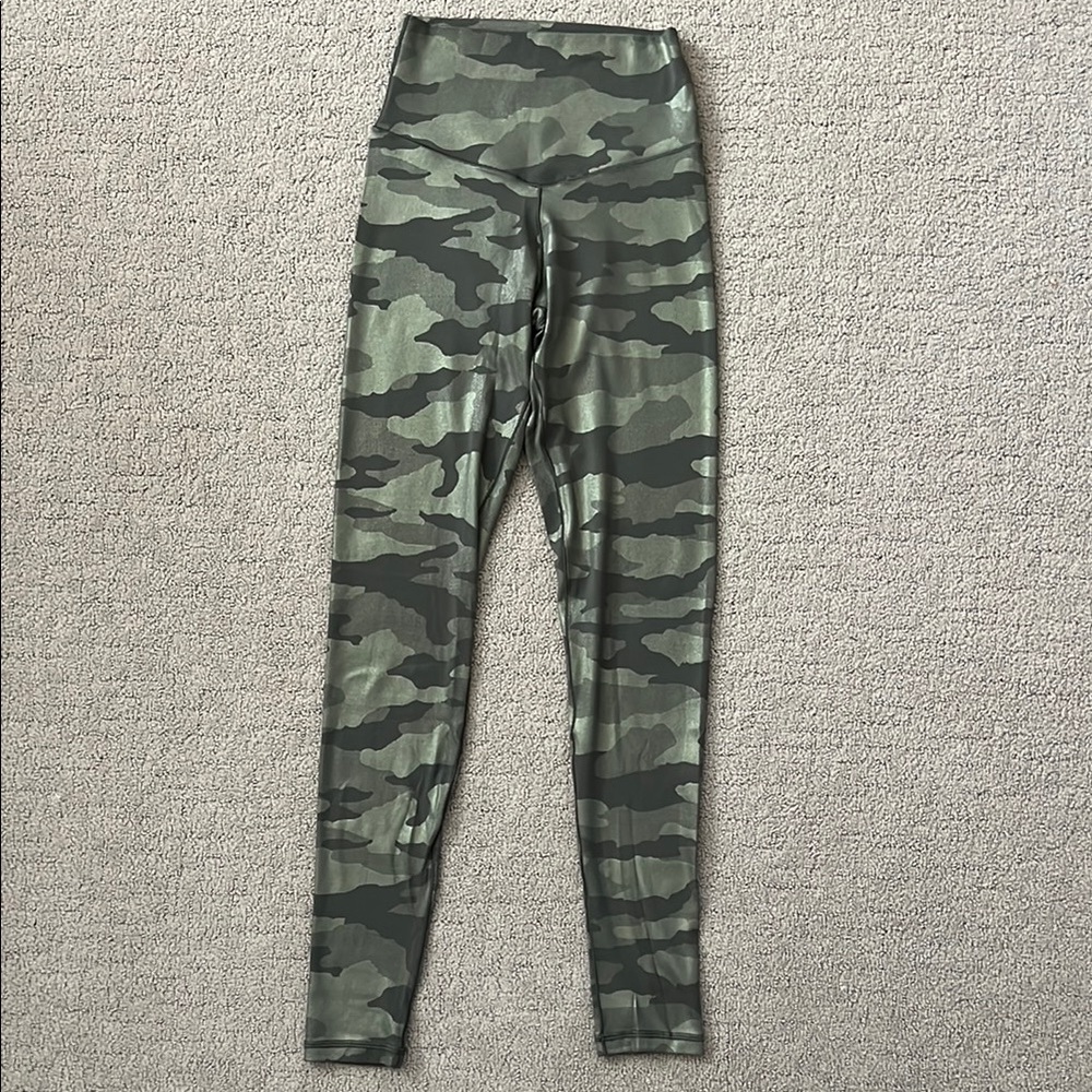 Aerie Olive Camouflage Leggings